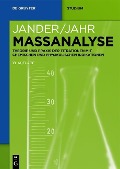 Cover-Bild zum Titel 'Maßanalyse' von ''