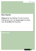 Cover-Bild zum Titel 'Bildung für nachhaltige Entwicklung im Politikunterricht. Im Spannungsverhältnis zum Beutelsbacher Konsens' von 'Dilara Hizyeter'