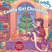 Cover-Bild zum Titel 'Cozy Time Coloring. Comfy Girl Christmas' von ''