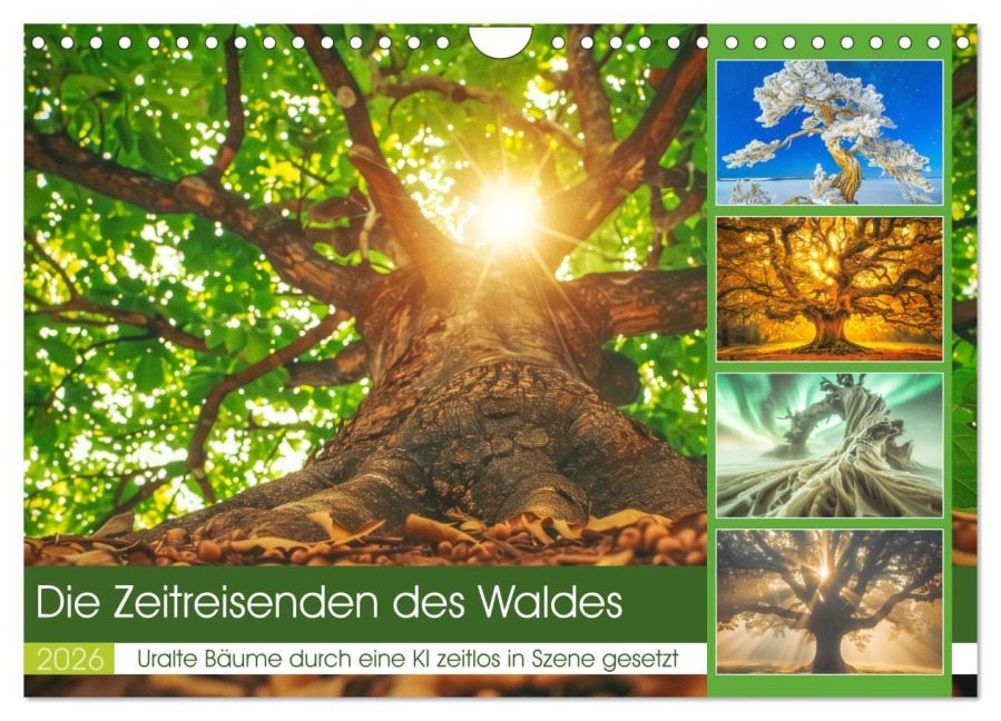Die Zeitreisenden des Waldes (Wandkalender 2026 DIN A4 quer), CALVENDO Monatskalender - Steffen Gierok. Latniak
