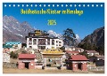Buddhistische Klöster im Himalaya (Tischkalender 2025 DIN A5 quer), CALVENDO Monatskalender - Jens König