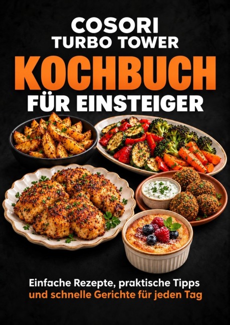 COSORI Turbo Tower Kochbuch für Einsteiger - Ella Feldgrill