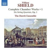 Cover-Bild zum Titel 'Shield: Sechs Streichquartette op. 3' von 'The Dorrit Ensemble'