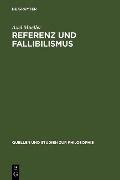 Cover-Bild zum Titel 'Referenz und Fallibilismus' von 'Axel Mueller'