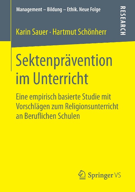 Sektenprävention im Unterricht - Hartmut Schönherr, Karin Sauer