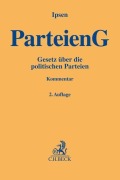 Cover-Bild zum Titel 'Parteiengesetz' von ''
