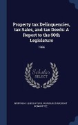 Cover-Bild zum Titel 'Property tax Delinquencies, tax Sales, and tax Deeds' von ''