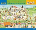 Wimmel-Kalender 2025 - DUMONT Kinderkalender - Wandkalender 60 x 50 cm - Spiralbindung - 