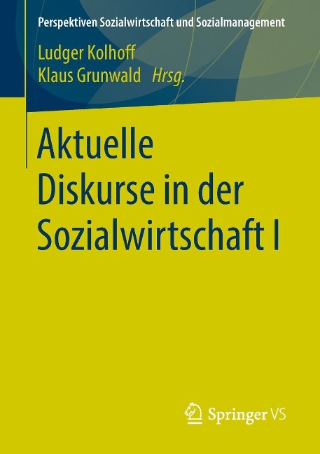 Aktuelle Diskurse in der Sozialwirtschaft I - 