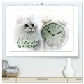 Katzen ¿ Treue Begleiter (CH - Version) (hochwertiger Premium Wandkalender 2024 DIN A2 quer), Kunstdruck in Hochglanz - Melanie Viola