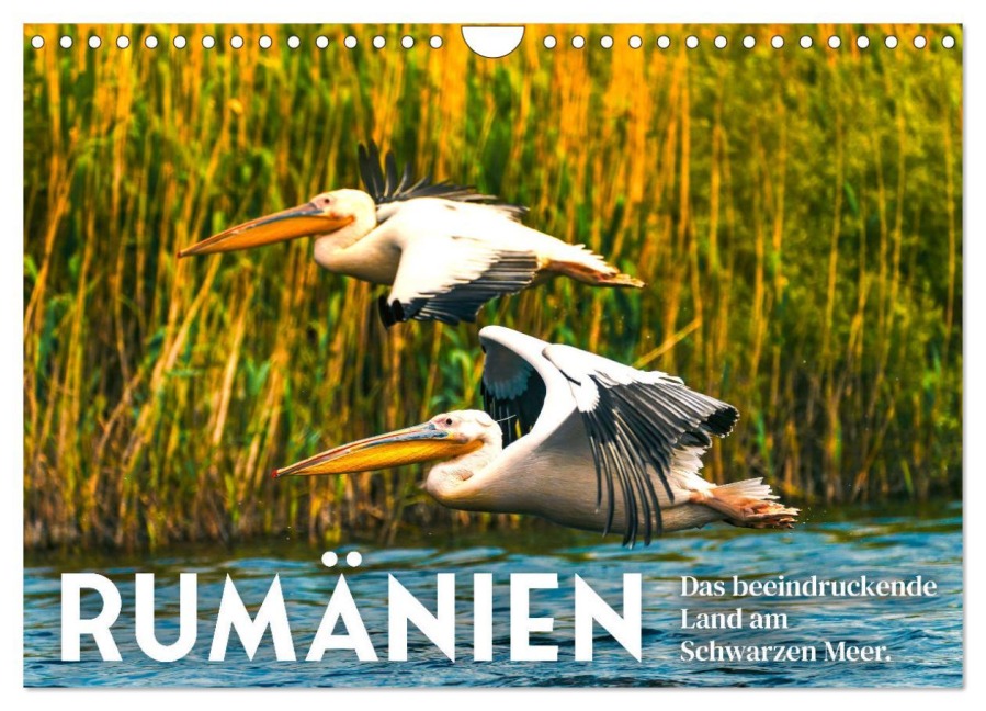 Rumänien - Das beeindruckende Land am Schwarzen Meer. (Wandkalender 2026 DIN A4 quer), CALVENDO Monatskalender - Sf Sf