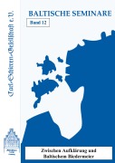 Cover-Bild zum Titel 'Baltische Seminare Band 12' von ''