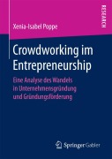 Cover-Bild zum Titel 'Crowdworking im Entrepreneurship' von 'Xenia-Isabel Poppe'