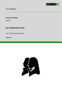 Cover-Bild zum Titel 'Der unheimliche Gast' von 'E. T. A. Hoffmann'