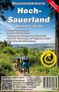 Cover-Bild zum Titel 'Mountainbikekarte Hoch-Sauerland 1: 35 000' von ''