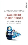 Cover-Bild zum Titel 'Das bleibt in der Familie' von 'Sandra Konrad'