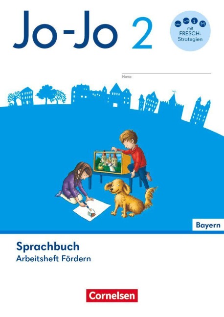 Jo-Jo Sprachbuch 2. Jahrgangsstufe - Grundschule Bayern - Ausgabe 2026 - Arbeitsheft Fördern - Druckschrift - Susanne Mansour, Martin Wörner, Henriette Naumann-Harms, Sandra Meeh