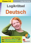 Cover-Bild zum Titel 'Logikrätsel Deutsch' von ''