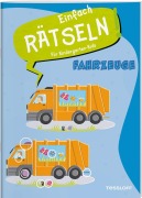 Cover-Bild zum Titel 'Einfach Rätseln! Für Kindergarten-Kids. Fahrzeuge' von ''