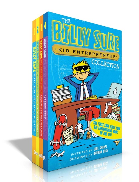 The Billy Sure Kid Entrepreneur Collection (Boxed Set): Billy Sure Kid Entrepreneur; Billy Sure Kid Entrepreneur and the Stink Spectacular; Billy Sure - Luke Sharpe