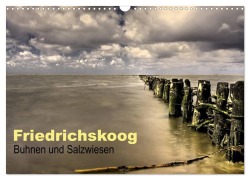Cover-Bild zum Titel 'Friedrichskoog Buhnen und Salzwiesen (Wandkalender 2027 DIN A3 quer), CALVENDO Monatskalender' von 'Ppicture Petra Voß'