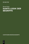Cover-Bild zum Titel 'Kants Logik der Begriffe' von 'Bernd Prien'