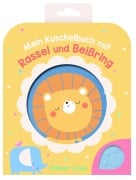 Mein Kuschelbuch mit Rassel und Beißring - Kleiner Löwe - 