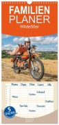 Cover-Bild zum Titel 'Familienplaner 2027 - Wilde50er mit 5 Spalten (Wandkalender, 21 x 45 cm) CALVENDO' von 'Frank Kremer & Richard Kiefer'