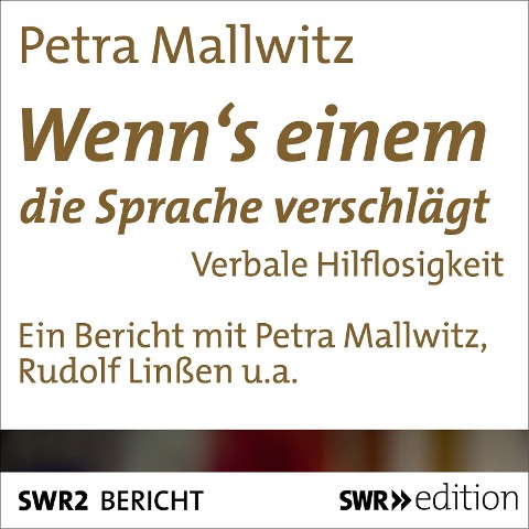 Wenn's einem die Sprache verschlägt - Petra Mallwitz