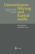 Unternehmensführung und Kapitalmarkt - 