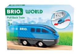 Cover-Bild zum Titel 'BRIO World - Lok mit Rückziehmotor' von ''