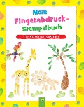 Cover-Bild zum Titel 'Mein Fingerabdruck-Stempelbuch' von 'Birgit Elisabeth Holzapfel'