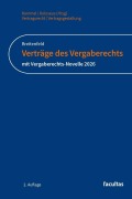 Cover-Bild zum Titel 'Verträge des Vergaberechts' von 'Michael Breitenfeld'
