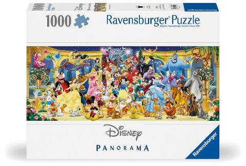 Erwachsenenpuzzle 1000 Teile - Disney Classics Gruppenfoto - 