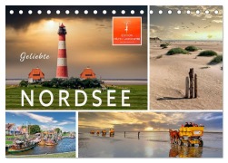 Geliebte Nordsee (Tischkalender 2025 DIN A5 quer), CALVENDO Monatskalender - Peter Roder