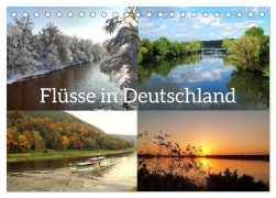 Cover-Bild zum Titel 'Flüsse in Deutschland (Tischkalender 2026 DIN A5 quer), CALVENDO Monatskalender' von 'M. Gillner'