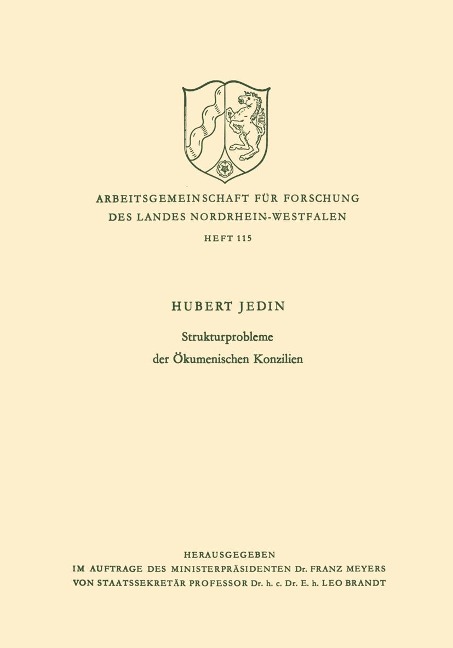Strukturprobleme der Ökumenischen Konzilien - Hubert Jedin