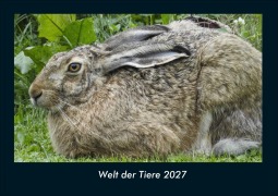 Cover-Bild zum Titel 'Welt der Tiere 2027 Fotokalender DIN A4' von 'Tobias Schmitt, Kevin Heber'