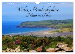 Wales Pembrokeshire - Natur im Fokus- (Wandkalender 2026 DIN A4 quer), CALVENDO Monatskalender - Natascha Valder