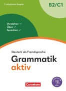 Cover-Bild zum Titel 'Grammatik aktiv - Deutsch als Fremdsprache - 2. aktualisierte Ausgabe - B2/C1' von 'Friederike Jin, Ute Voß'