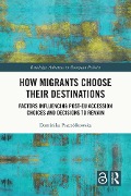 How Migrants Choose Their Destinations - Dominika Pszczólkowska