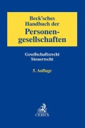 Cover-Bild zum Titel 'Beck'sches Handbuch der Personengesellschaften' von ''