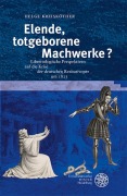 Cover-Bild zum Titel 'Elende, totgeborene Machwerke?' von 'Helge Kreisköther'