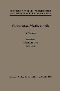 Elementar-Mathematik - August Weickert