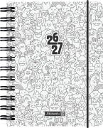 Cover-Bild zum Titel 'Schülerkalender 2026/2027 "ZENart" | A6, Kunststoff' von ''