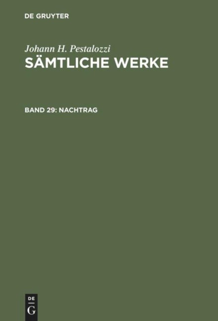 Nachtrag - 