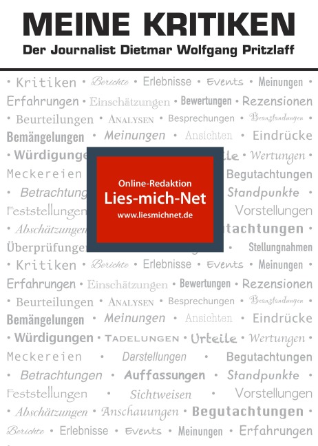 Meine Kritiken - Dietmar Wolfgang Pritzlaff