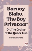 Cover-Bild zum Titel 'Barney Blake, The Boy Privateer Or, The Cruise Of The Queer Fish' von 'Herrick Johnstone'