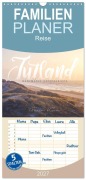 Cover-Bild zum Titel 'Familienplaner 2027 - Jutland - Dänemarks Nordseeküste mit 5 Spalten (Wandkalender, 21 x 45 cm) CALVENDO' von 'Florian Kunde'