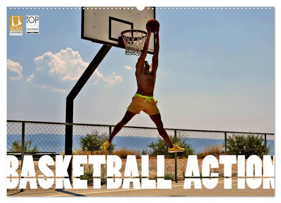Basketball Action (Wandkalender 2026 DIN A2 quer), CALVENDO Monatskalender - Boris Robert
